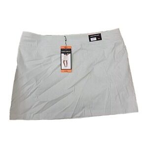 Mario Serrani Women's Comfort Stretch Short Skort, Green, Size 2XL